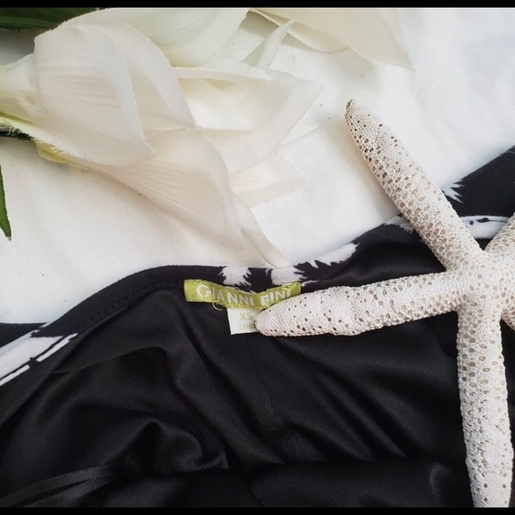 GIANNI BINI Palm Tree Print Dress - Picture 6 of 7